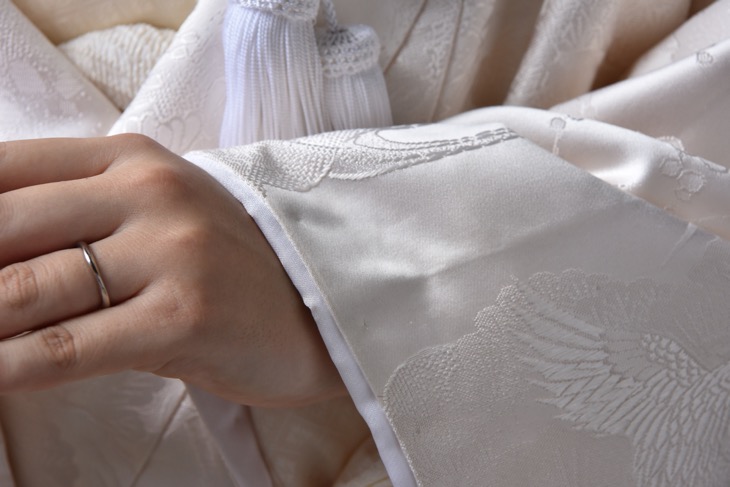 廣瀬大社での結婚式の写真