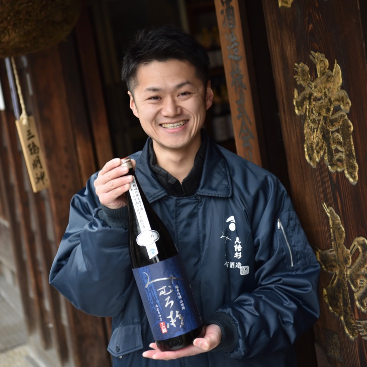 三諸杉の蔵元、今西酒造の酒造りのスタッフの写真