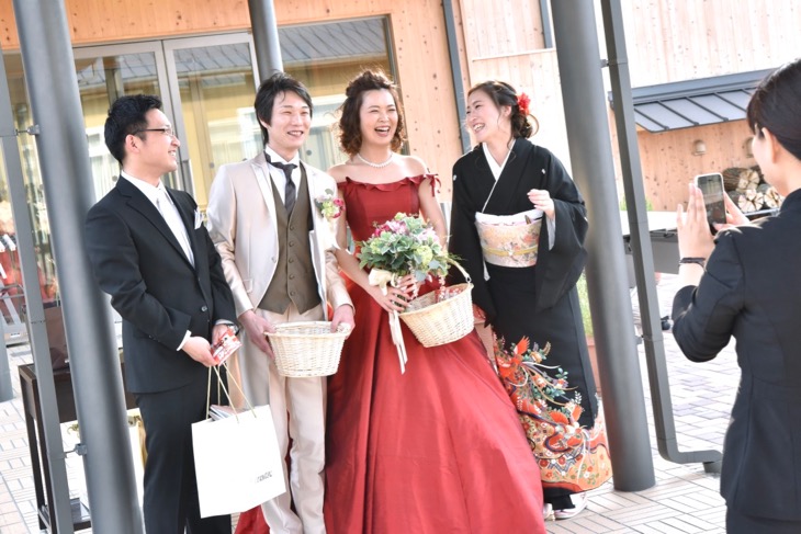 オーベルジュ・ド・ぷれざんす桜井での披露宴の写真