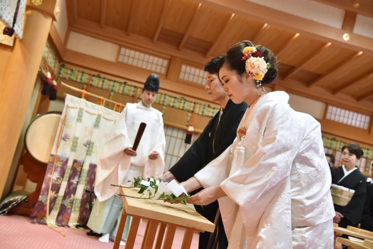 大神神社の結婚式の写真