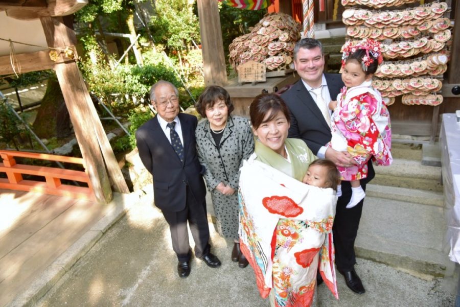 上賀茂神社お宮参りと七五三