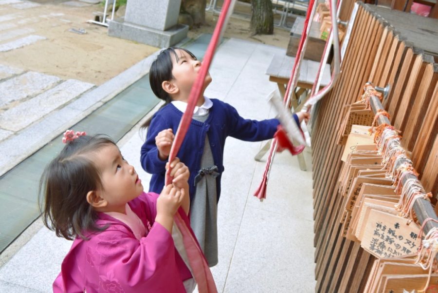 本住吉神社の七五三写真撮影