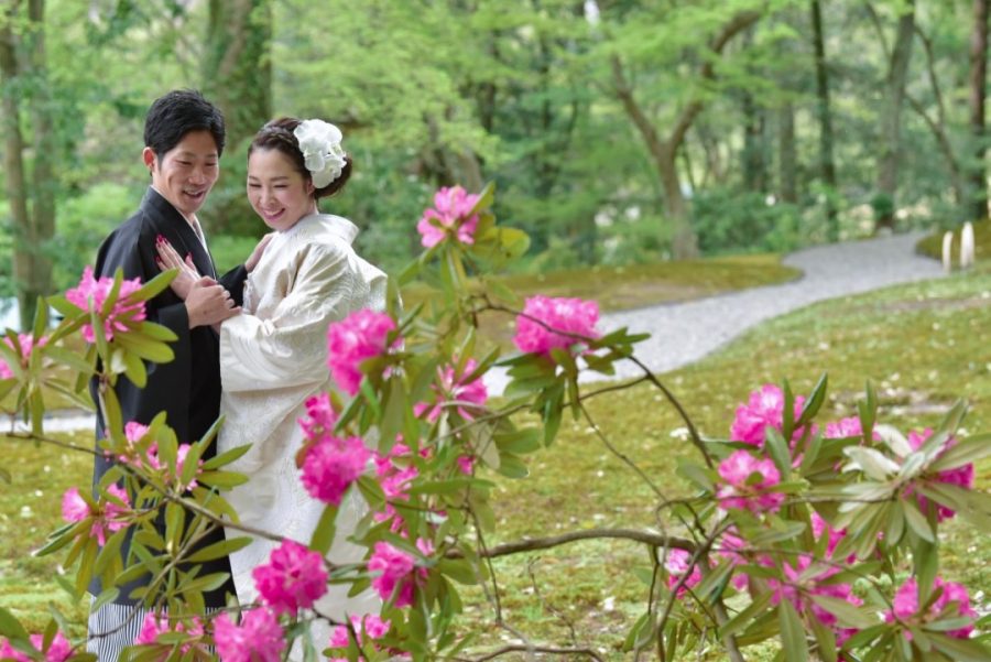 岡山から結婚式の前撮りの写真