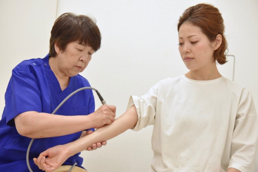 宣伝広告用の写真撮影