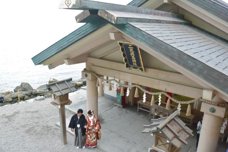 二見興玉神社の結婚式と賓日館で前撮り
