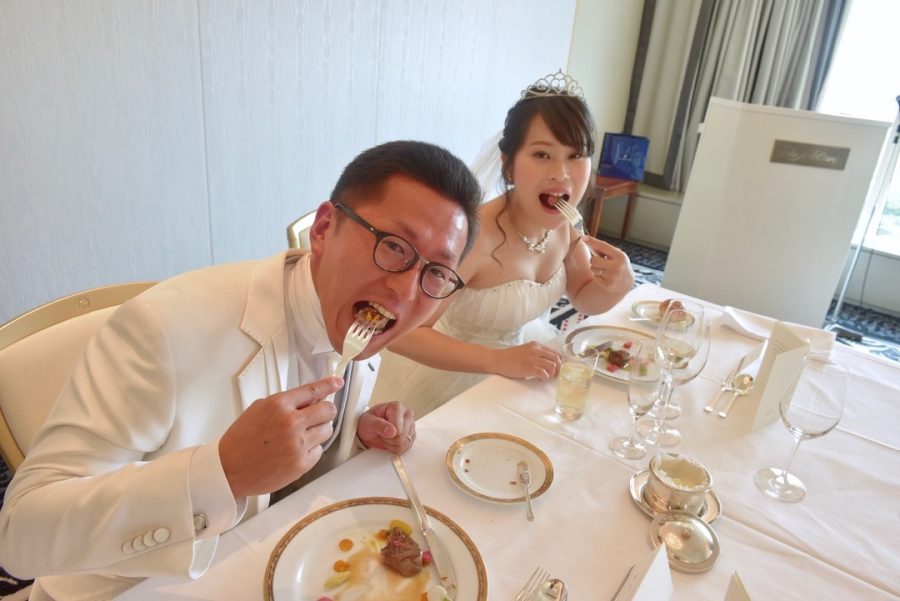 ホテルニューオータニ大阪の結婚式や披露宴、家族だけの食事会写真
