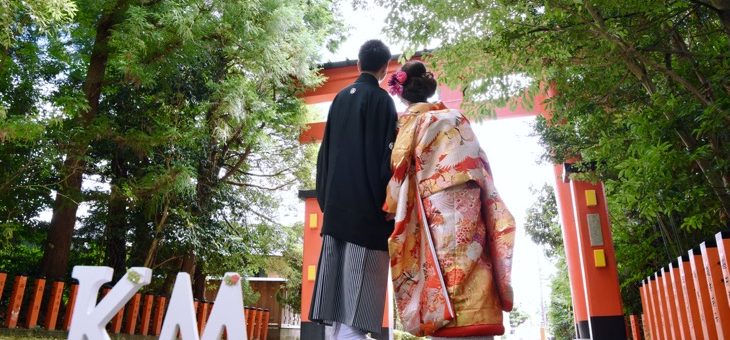 熊野速玉大社で結婚式の前撮り