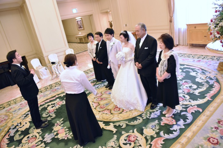 リーガロイヤルホテル大阪での結婚式に持ち込みカメラマンとして撮影に行った全カットのデータ付きの写真