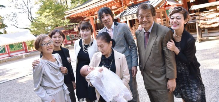 石上神宮のお宮参り1