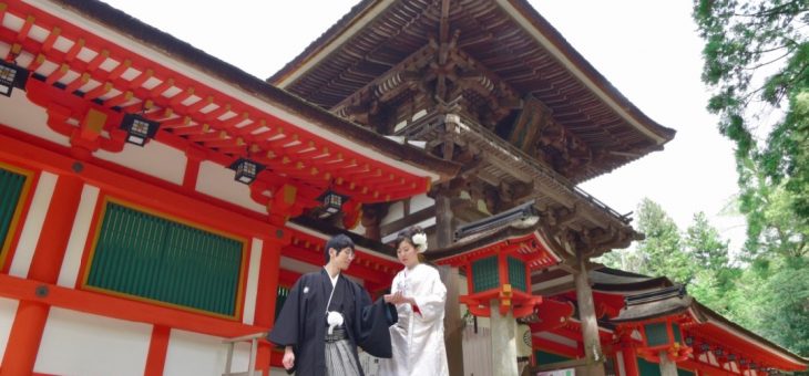 石上神宮の結婚式(18.4.12)