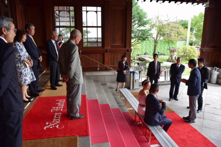 奈良ホテルの披露宴とえびす神社での結婚式