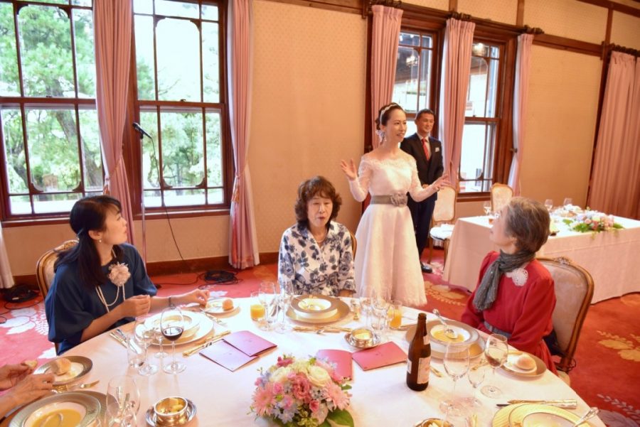 奈良ホテルの披露宴とえびす神社での結婚式