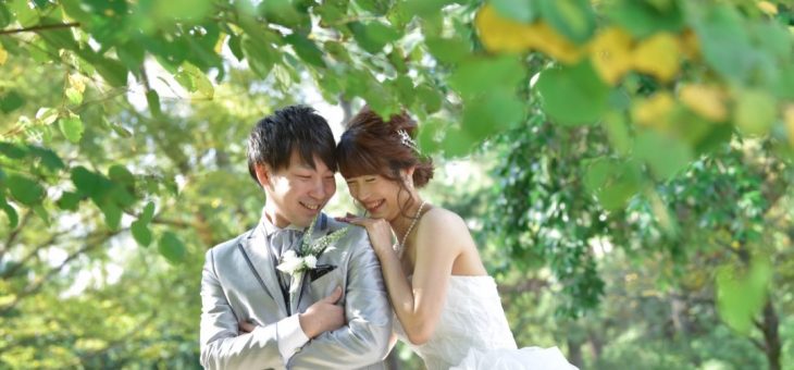 京都で前撮りは自然が一杯なドレス写真11枚でチェック