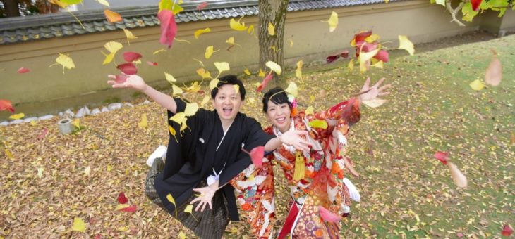 奈良の前撮りは満開のコスモスと紅葉の写真30枚でチェック