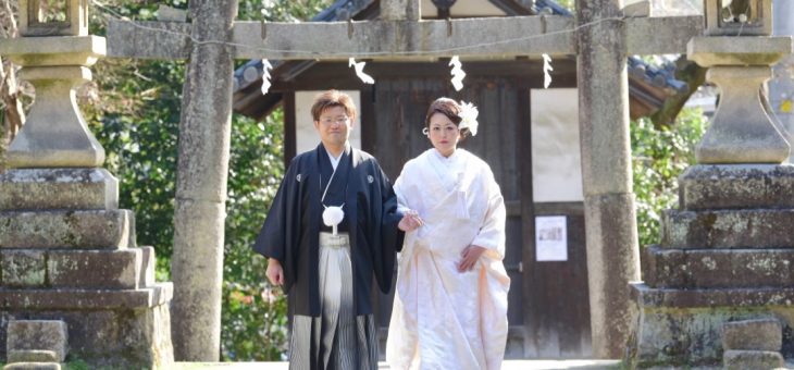 往馬大社の結婚式は真冬の厳しさが凛とした空気でした！写真27枚でチェック