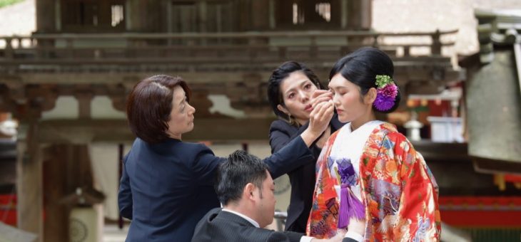 石上神宮の結婚式は多くの鶏の中を参進します！写真24枚で紹介