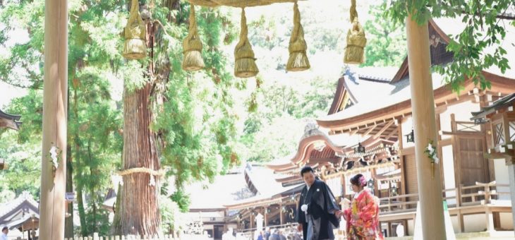 大神神社で結婚式の着付けヘアメイクの場所は？写真11枚で紹介
